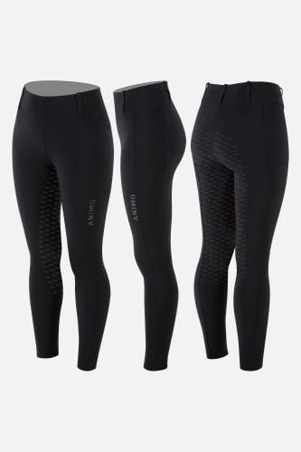 NELSON FULL WOMAN'S RIDING BREECHES. - Black