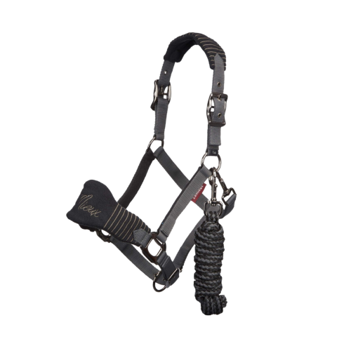 Vogue Fleece Headcollar & Rope