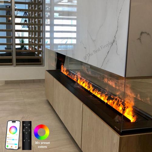 جهاز بخار 3D مقاس 200/21 عمق24 اللون ااسود
