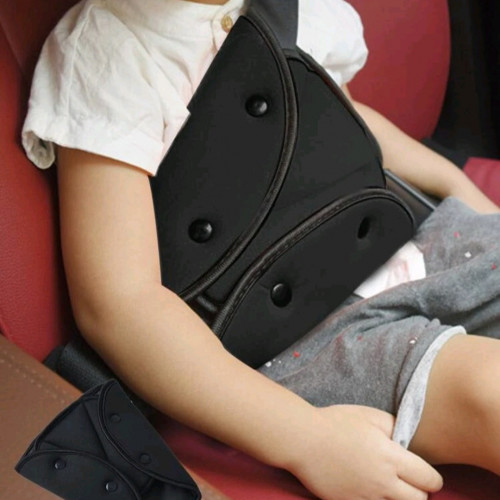 ضابط حزام الأمان لمقعد الطفل- أسود