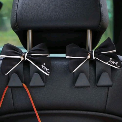 علاقة لمقعد السيارة نمط فيونكة - زينة و اكسسوارات للسيارة