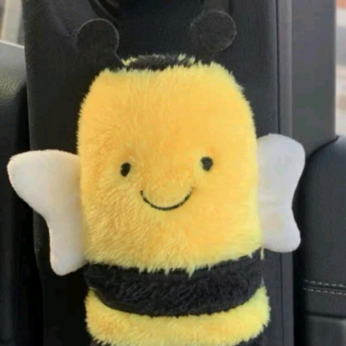 غطاء حزام ووسادة نمط نحلة