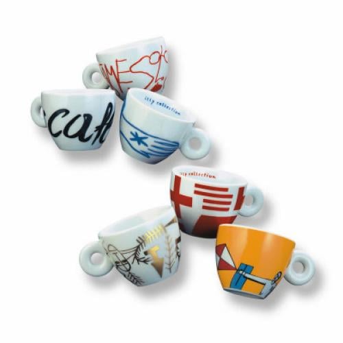 بكج جديد آيلي كوليكشن MIMMO PALADINO  اكواب اسبريسو مجموعة عام 2000