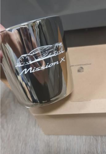 كوب قهوة ذكرى بورش 75 عام فضي 500 مل نسخة من 5000 قطعة فقط