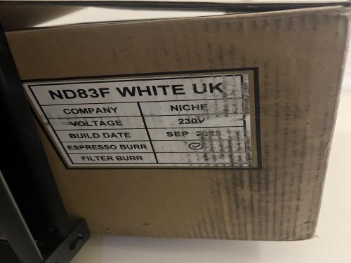 طاحونة نيش ديو قرص فلات Niche Duo