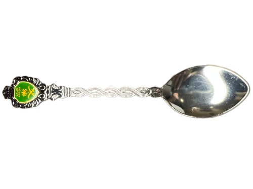 Old espresso spoon, engraved with Seven and Palm logo, very limited quantity