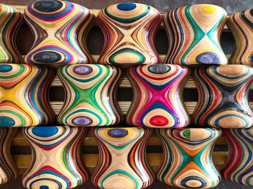 طوق كيمكس فقط الحجم الكبير من خشب السكيت بورد