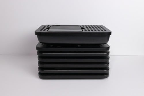 غطاء تري للديسنت لون اسود من ورشة Euan Lake مناسب لميزان اكايا لونار Decent Espresso Drip Tray Cover for Acaia Lunar