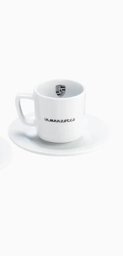 كوب اسبريسو 90 مل من لامارزوكو بالتعاون مع بورش اصدار محدود من 5000 قطعة فقط