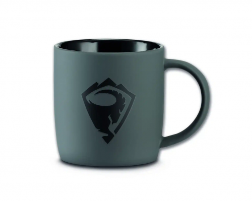 كوب قهوة سانريمو باللون الأزرق الداكن ملمس ناعم بلون مطفي 300 مل