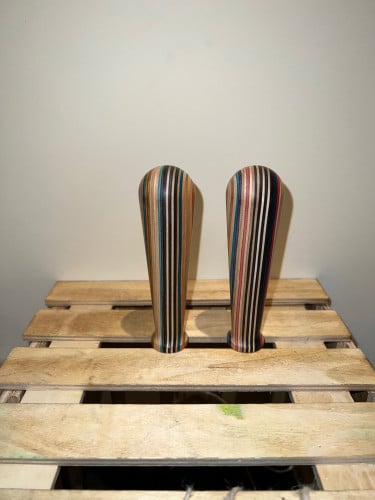 مقابض بورتافلتر بدون لمعه ديزاين بيسادو سكيت بورد مقاس المسمار M12