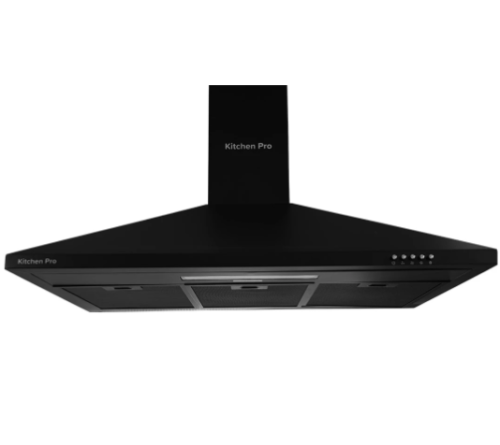 شفاط kitchen pro كيتشن برو - 90 سم هرمي - اسود - ق...