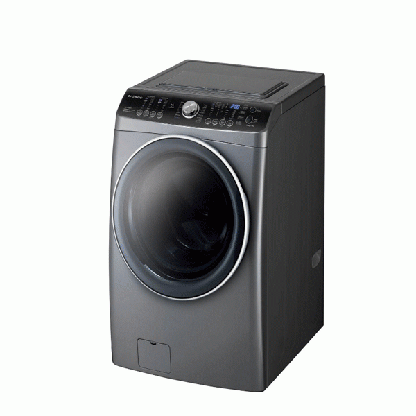 غسالة دايو تعبئة أمامية 15 كيلو – مجفف 8 كيلو – فضي