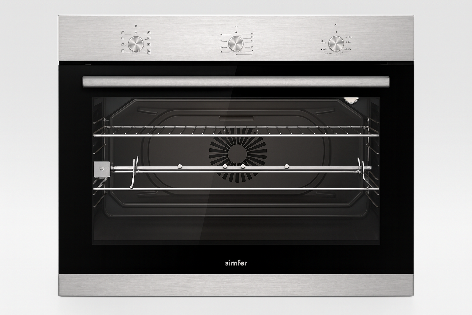 فرن كهرباء بلت ان سيمفر 90 سم– شواية – ستيل رمز المنتج: B 9109 MERM