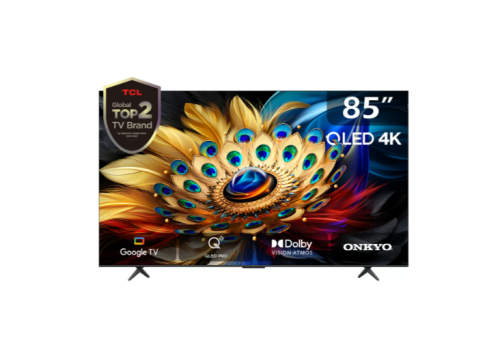 شاشة تي سي ال 85 بوصة - 85C655 - QLED PRO 4K UHD G...