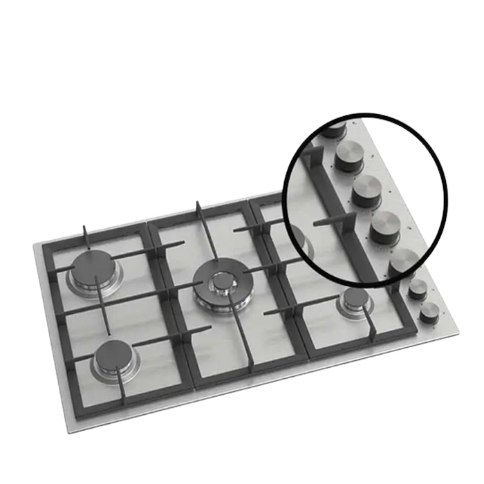 جنرال سوبريم – سطح 5 شعلات غاز – 90 سم –  GSBL221