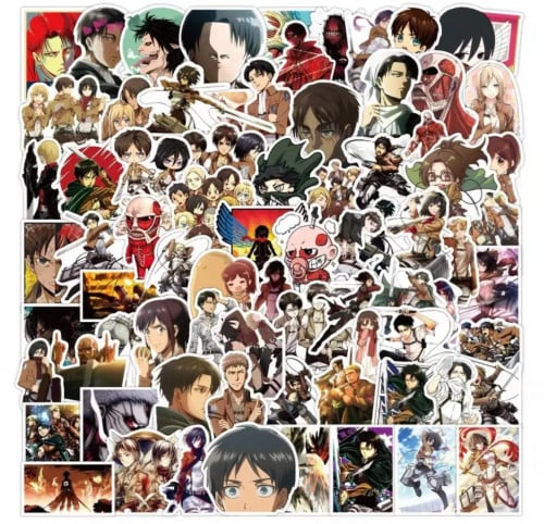 Attack on titan (10) Stickers