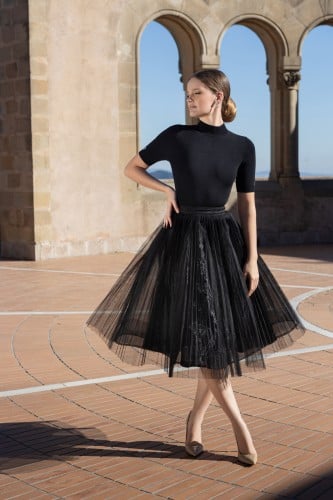 Cape dress - رغد البليهد