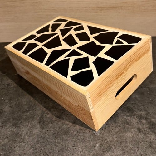 قطعة فنية لعرض المأكولات او العطور (صغيرة))