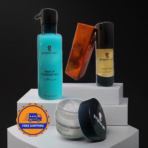 المجموعة الثلاثية للمكياج +  مجانا