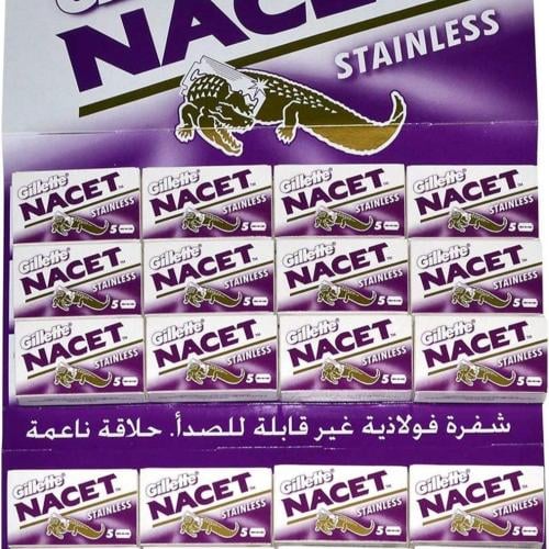 شفرات حلاقة ناسيت ذات الحافة المزدوجة 5X20