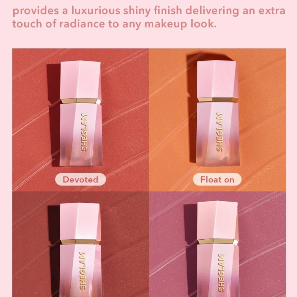 أحمر خدود سائل لامع من شيجلام-Risky Business