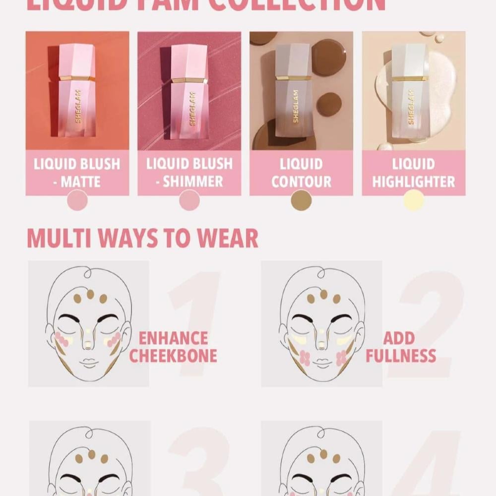 هايلايتر سائل جلو بلوم من شيجلام-tea Cake