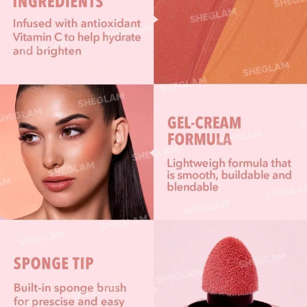 أحمر خدود سائل لامع من شيجلام-Birthdy Suit