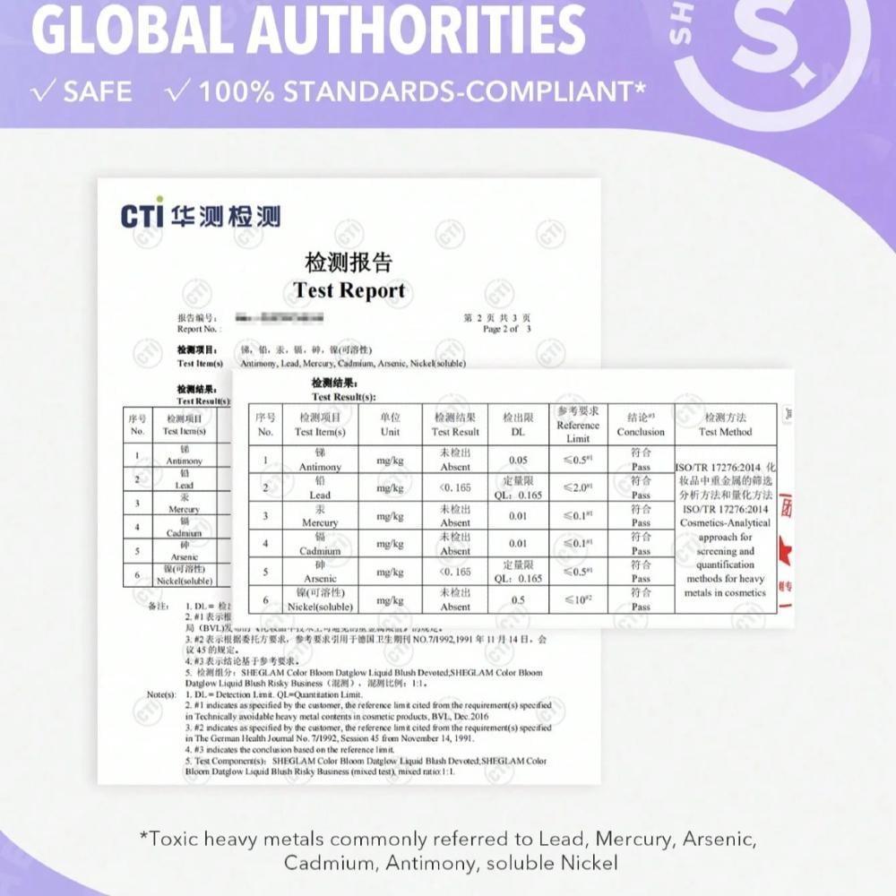 أحمر خدود سائل لامع من شيجلام-Birthdy Suit