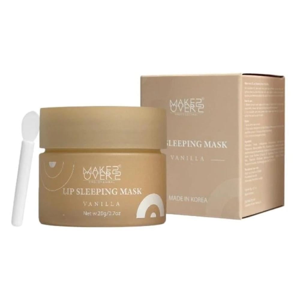 ماسك ليلي مرطب للشفاة فانيلا من ميك اوفر 22 , 20 جرام