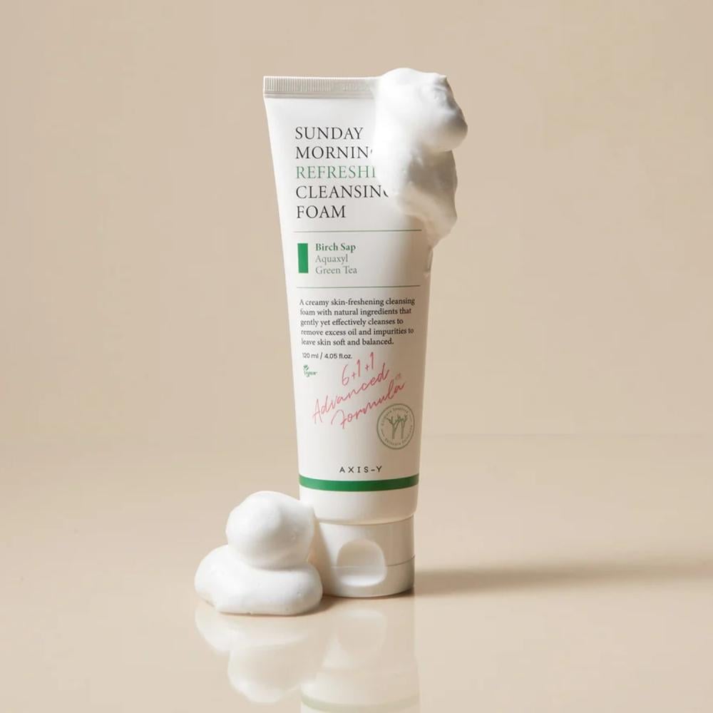 غسول رغوي منعش صباحي من اكسيس واي 120 مل