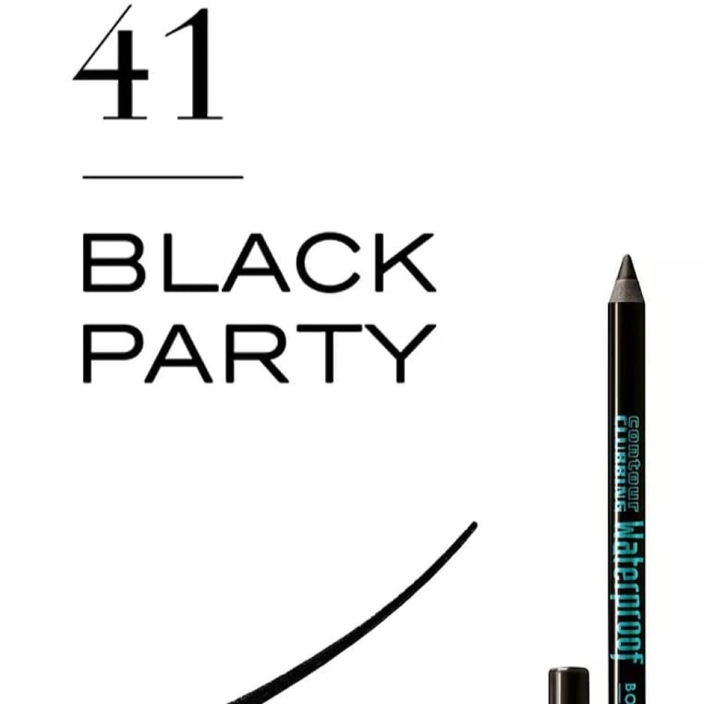 قلم تحديد العين كلابينج مقاوم للماء من برجوا - بلاك بارتي 41