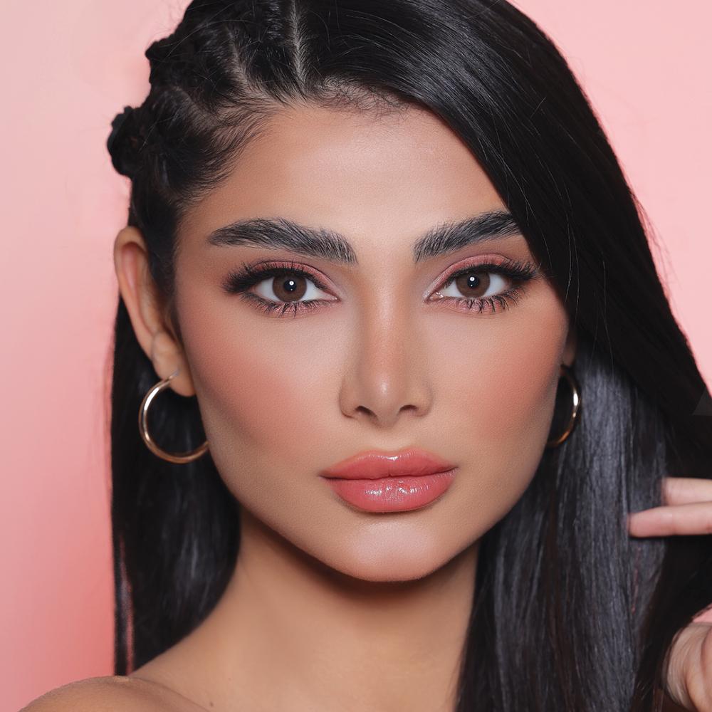 عدسات ملونة من ثري دي كولورز - براون