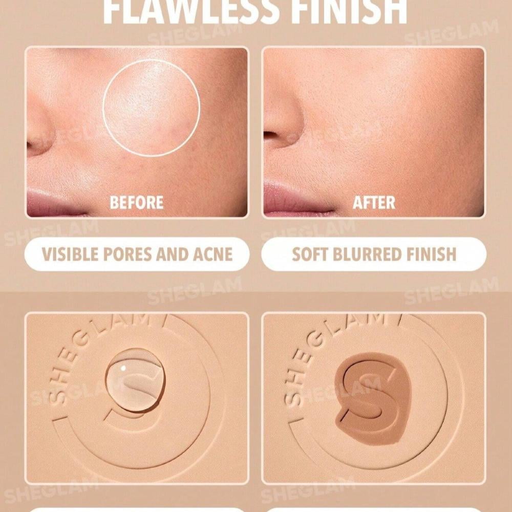 شيجلام بودرة اساس بتغطية عالية من سكين فوكاس - بورسلين 11 غم