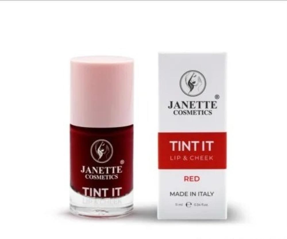جانييت تينت إيطالي لون ( احمر ) -  RED