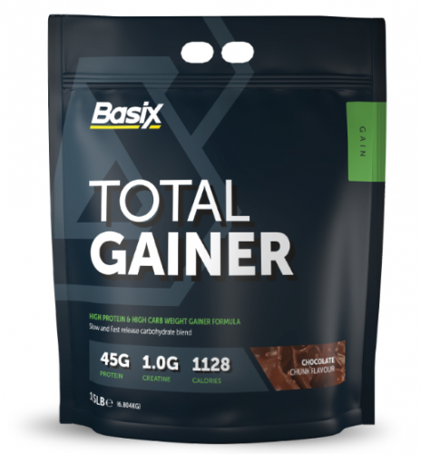 باسيكس توتال جينر Basix Total Gainer 12 LB