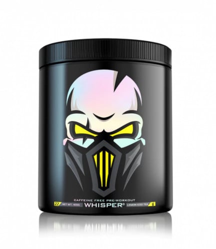 Genius whisper non caffeine pump نكهة شاي الليمون المثلج جينيس ويسبر بمب بدون كافيين