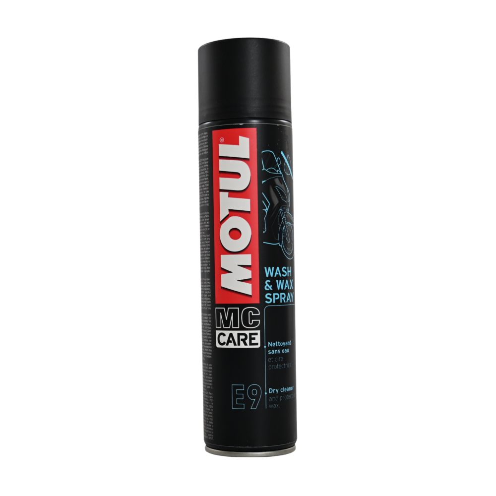 موتول غسيل وواكس خاص بالدراجات MOTUL E9 WASH & WAX SPRAY 0.400L