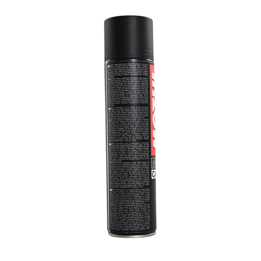 موتول غسيل وواكس خاص بالدراجات MOTUL E9 WASH & WAX SPRAY 0.400L