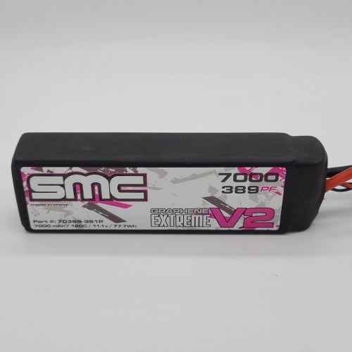 True Spec Extreme Graphene V2 11.1V 7000 mAh 120C with G10 plates