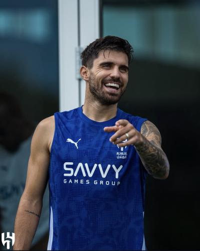 طقم تمارين الهلال الازرق كت 25/26