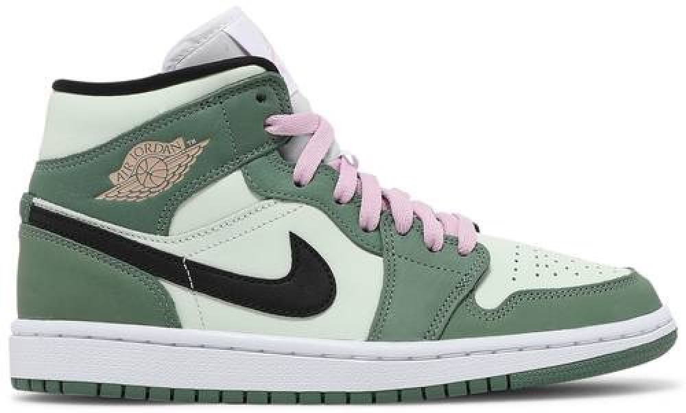 nike air jordan 1 mid dutch green