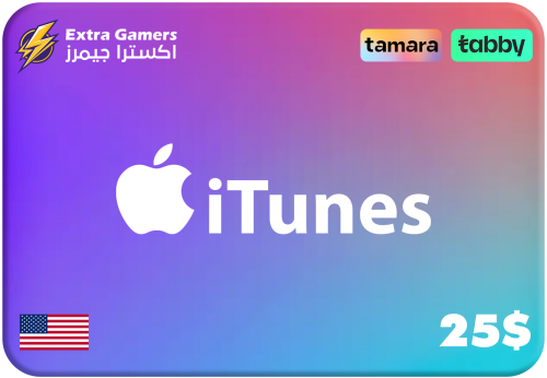 ايتونز امريكي | 25 دولار | Itunes USA