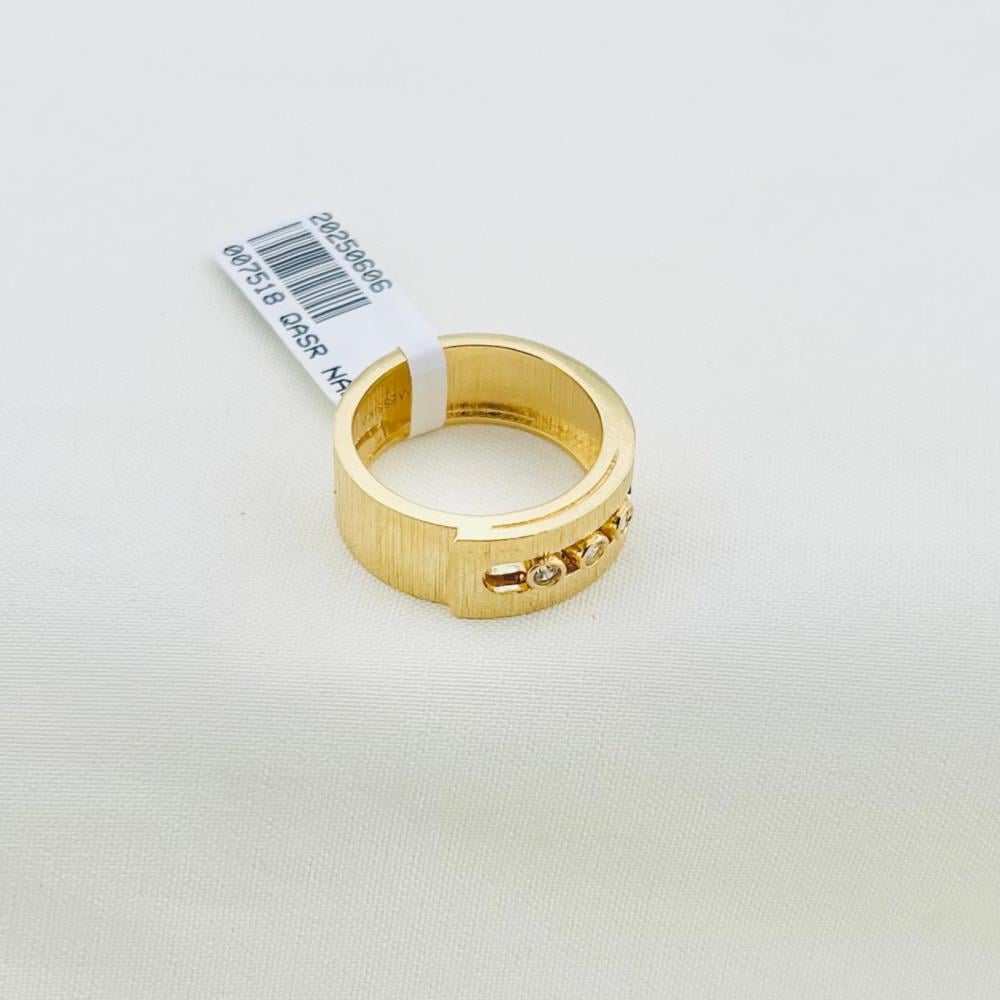 خاتم ذهب عيار 18