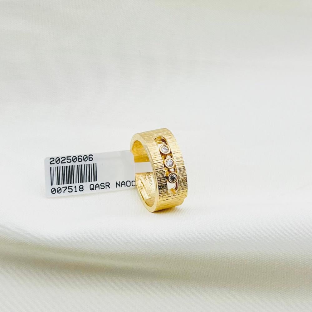 خاتم ذهب عيار 18