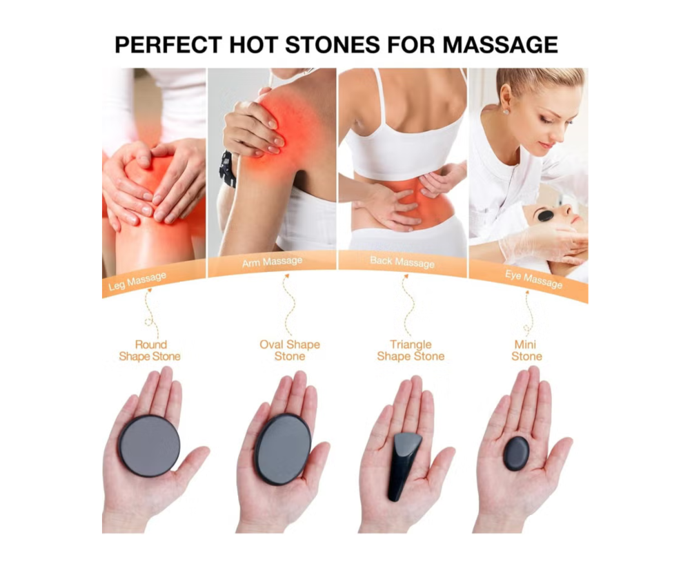 سخان أحجار المساج سبا – Global Star Hot Stone Spa Heater