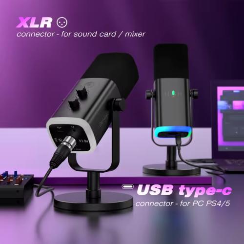 ميكروفون ديناميكي FIFINE USB/XLR