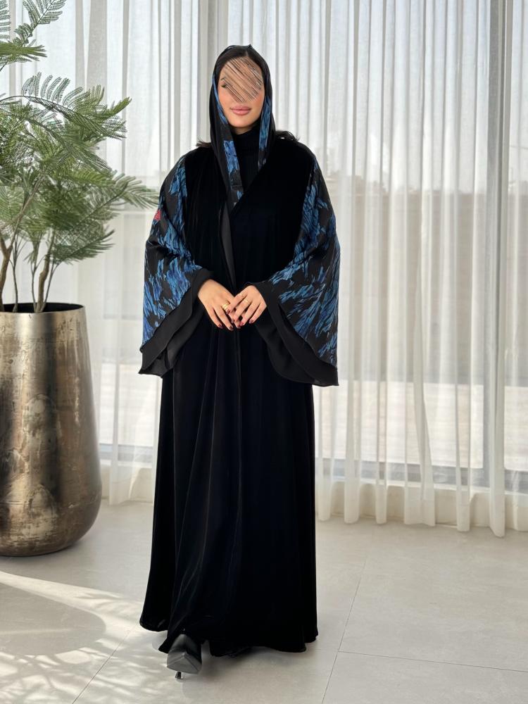 عباية D120 - سماوي