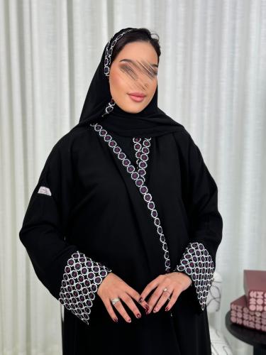 عباية D49 - كلفة ملونه