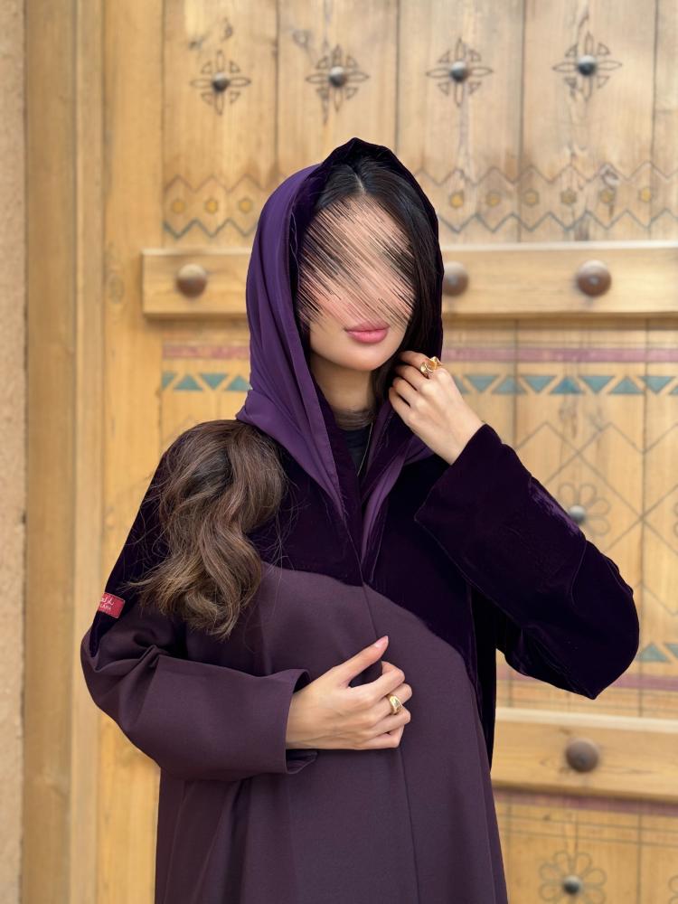 عباية D95 -بنفسجي